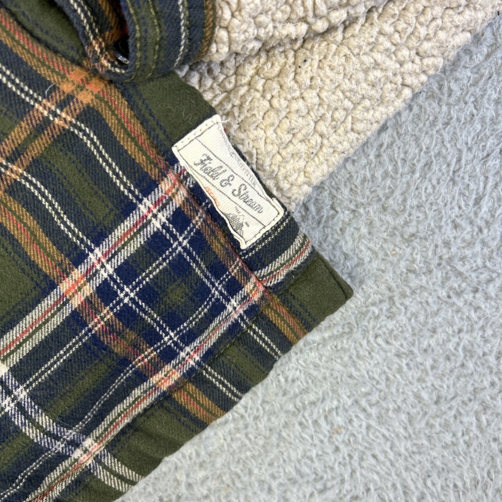 Field & Stream Green Plaid Military Jacket - Picture 5 of 10